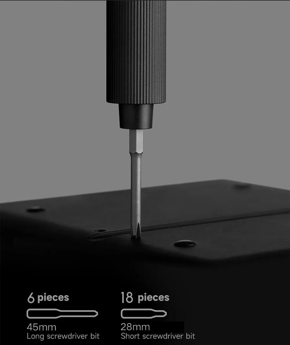 Xiaomi Mijia Electric Precision Screwdriver Magnetic Kit with 24 PCS