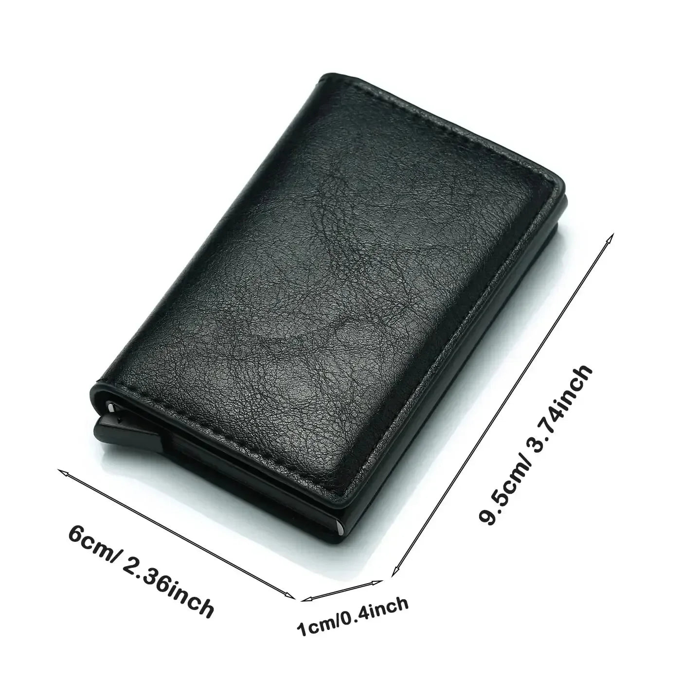 Men Wallet Card Holder Purse Carbon Fiber Men