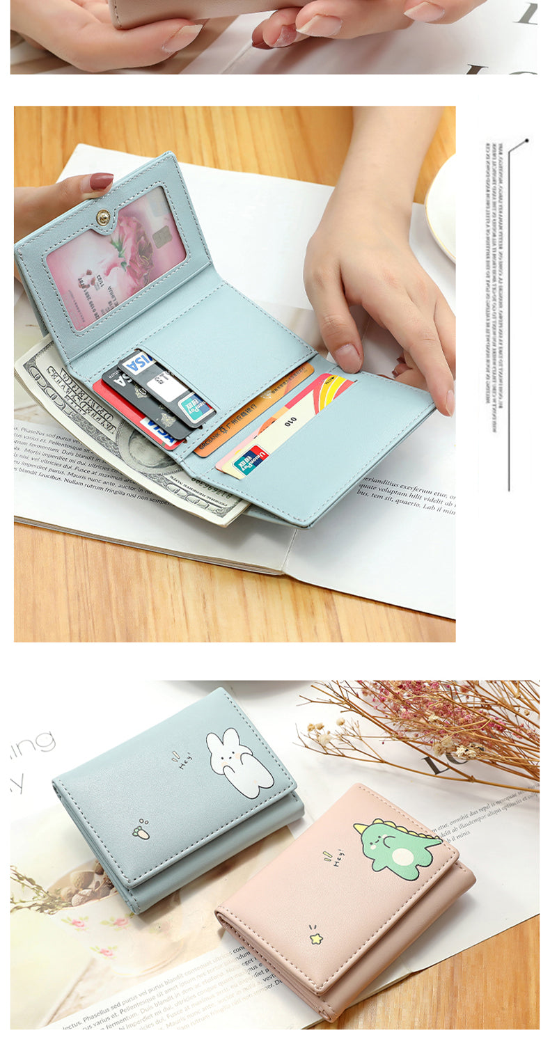 Women Short Cute Small Wallets