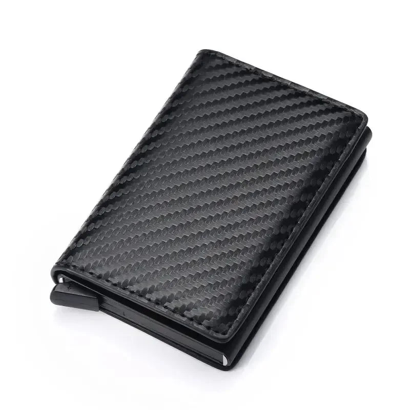 Men Wallet Card Holder Purse Carbon Fiber Men