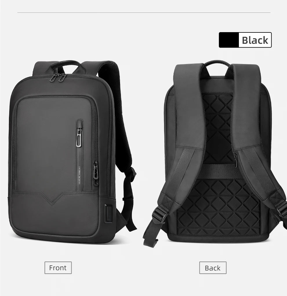 Slim Backpack For Men 15.6 Inch