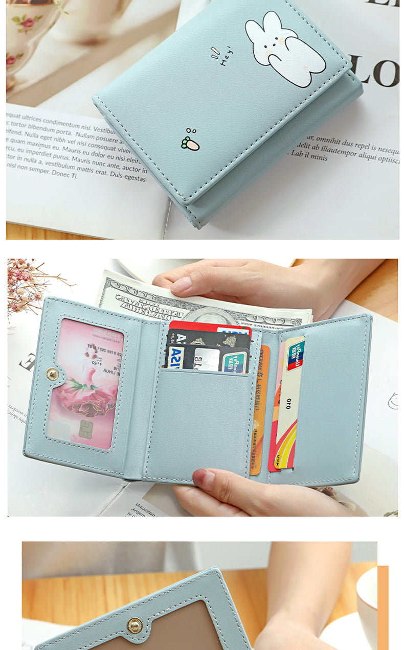 Women Short Cute Small Wallets