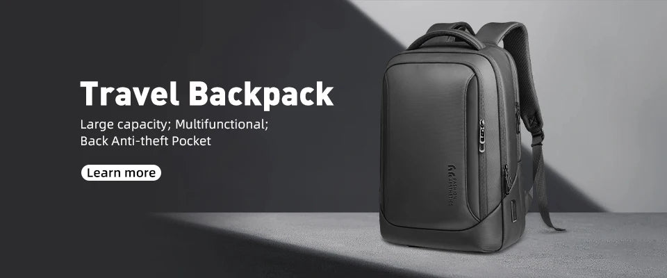 Slim Backpack For Men 15.6 Inch