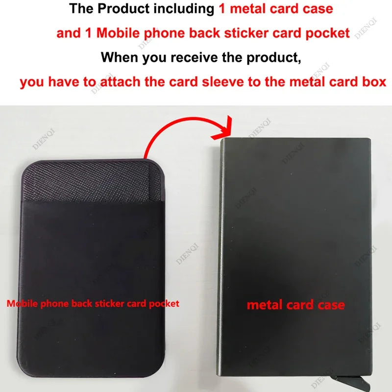 Rfid Smart Credit Card Holder Wallets