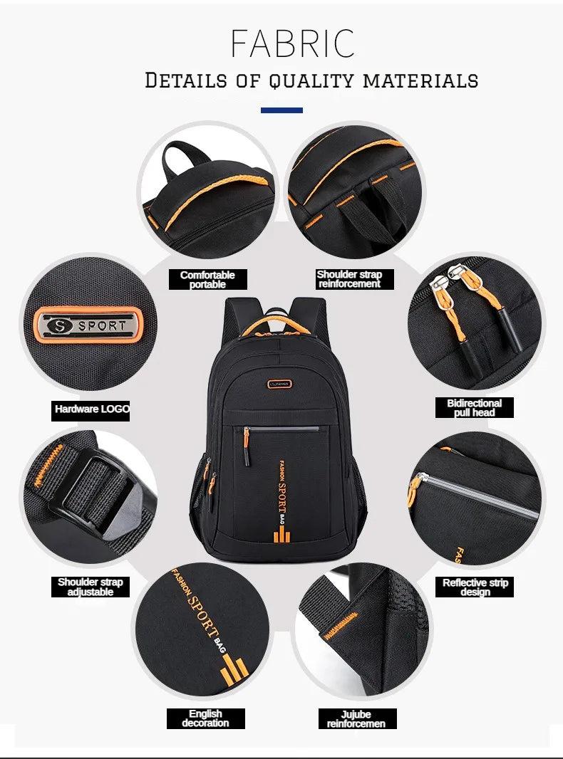 Men's Backpacks Oxford Waterproof