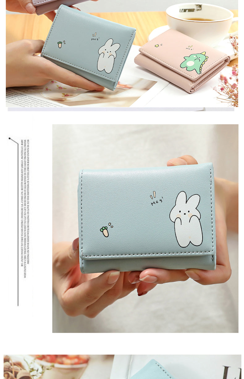 Women Short Cute Small Wallets