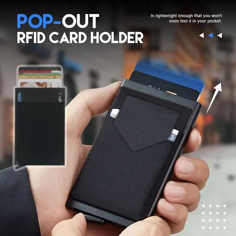 Rfid Smart Credit Card Holder Wallets