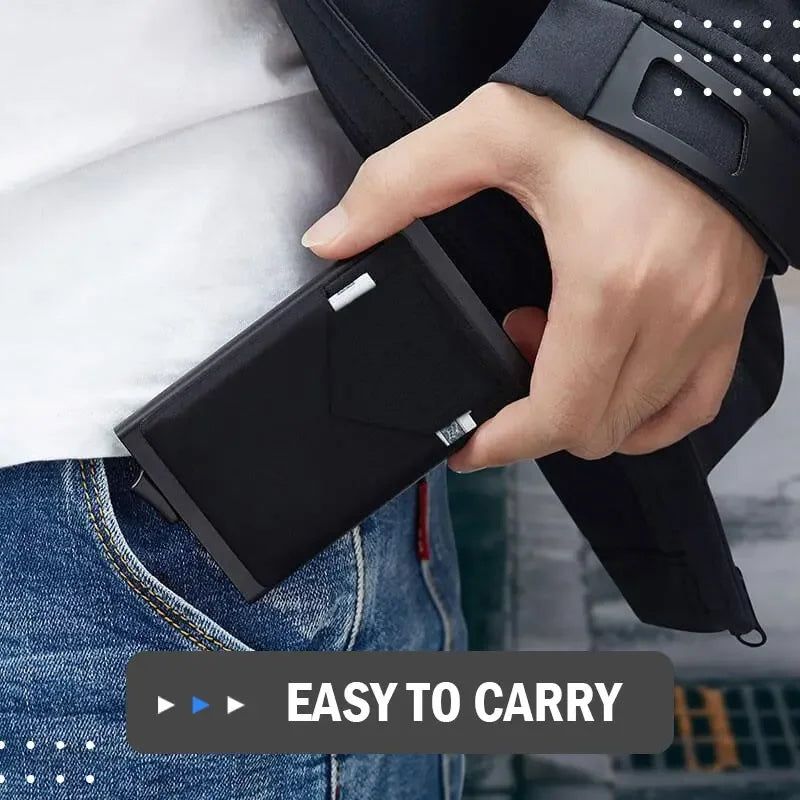 Rfid Smart Credit Card Holder Wallets