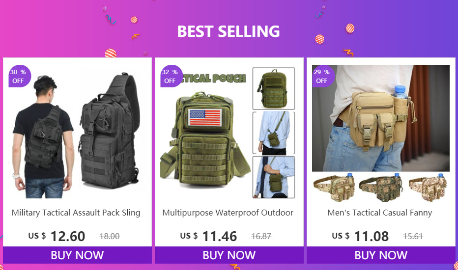 30L/50L 1000D Nylon Waterproof Trekking Fishing Hunting Bag Backpack