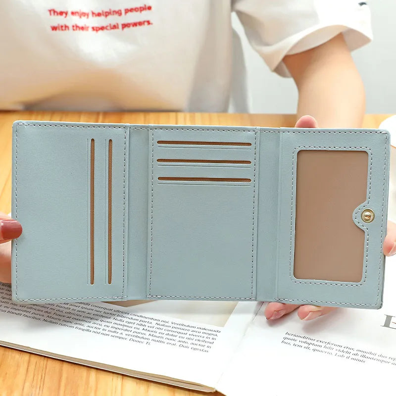 Women Short Cute Small Wallets